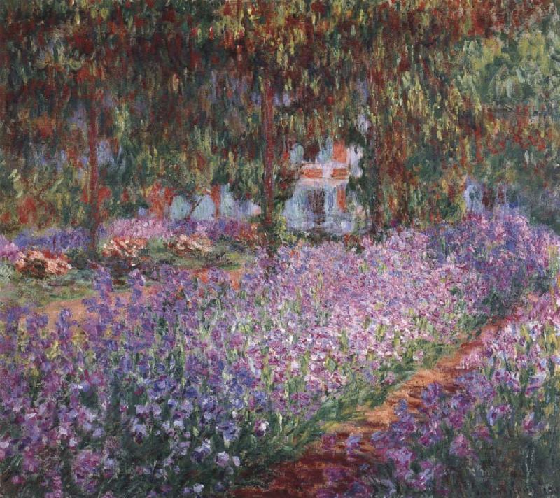 Claude Monet Monet-s Garden the Irises